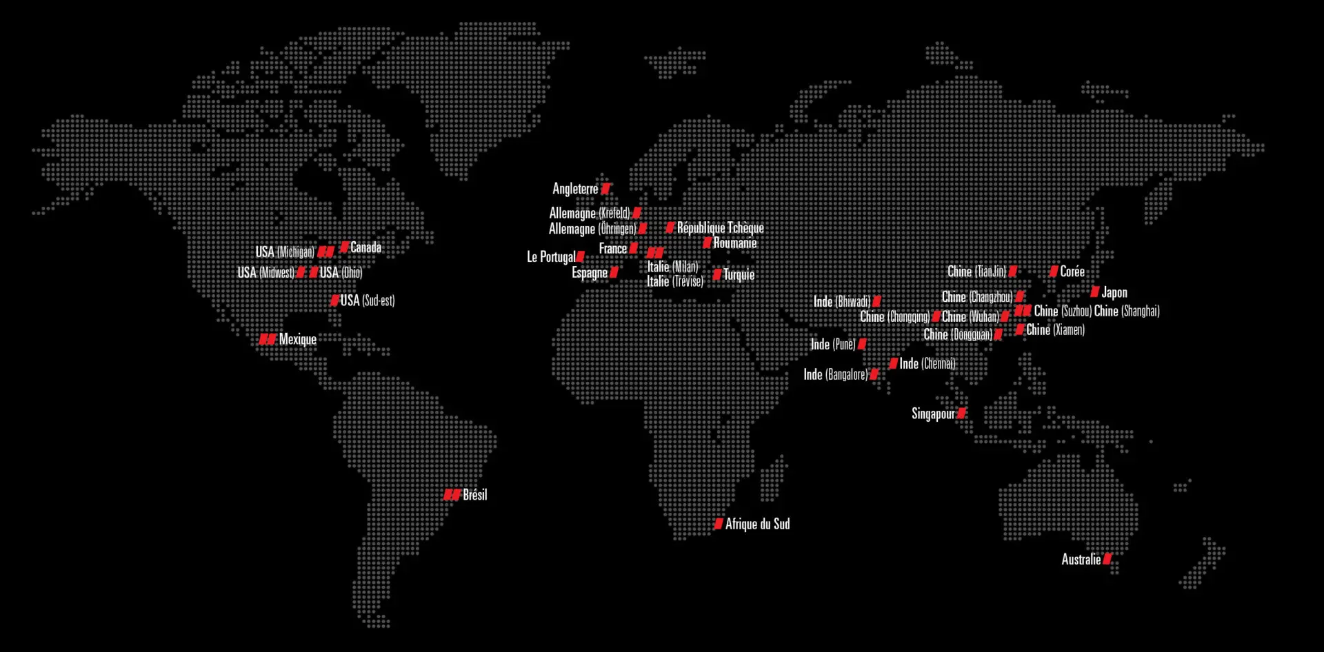 French Global Map